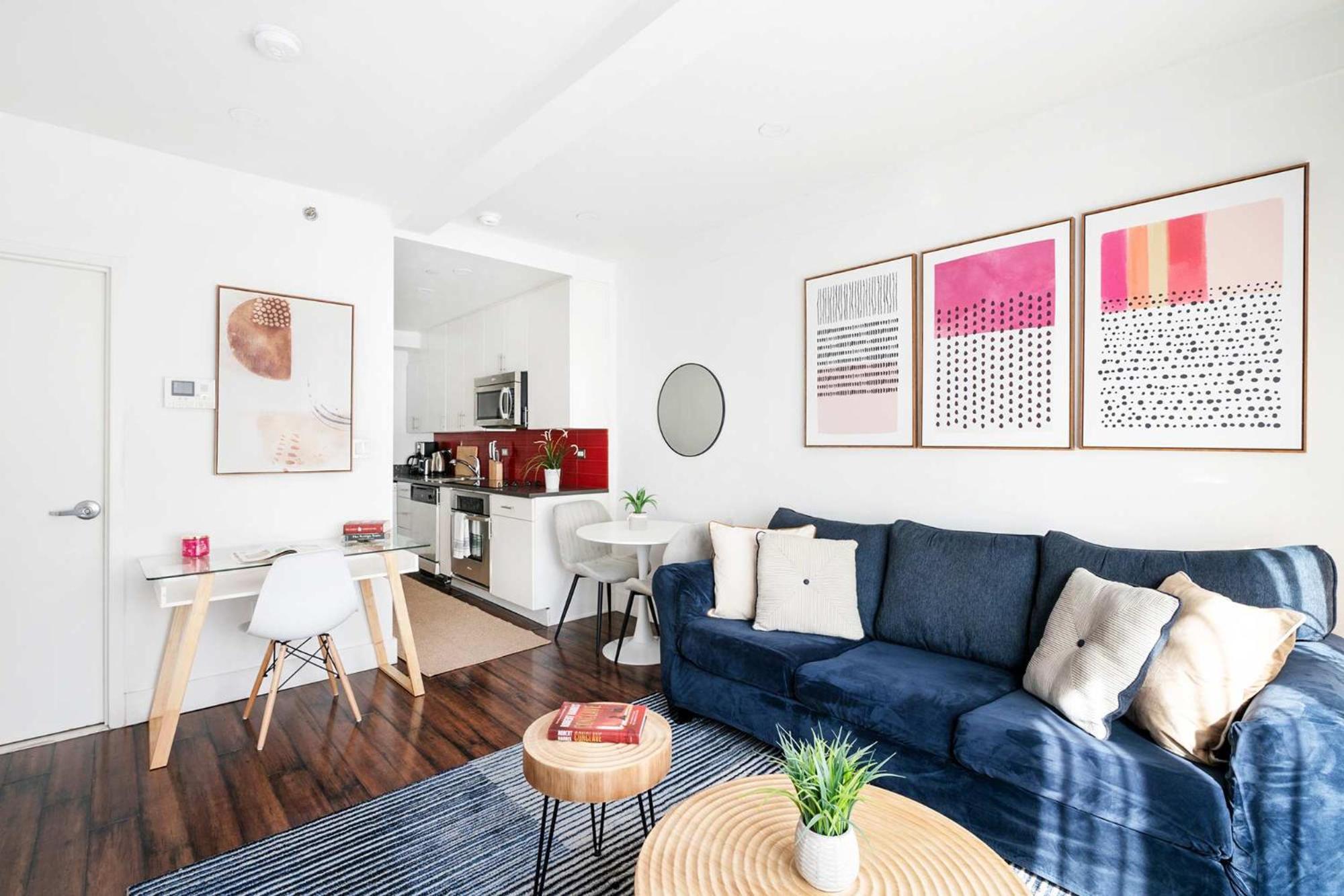 Apartment 809-4a Columbus Circle New Bldg 1br W D New York