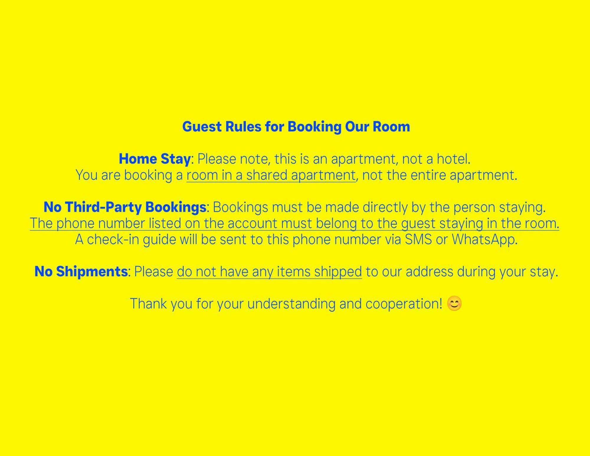 Homestay The Yellow *