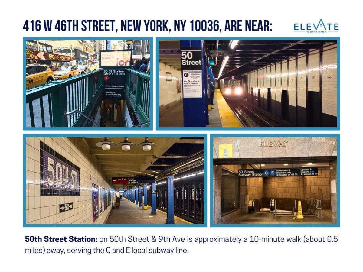 Apartment Elevate At Times Square - Cozy In Times Square And Nearby Restaurants