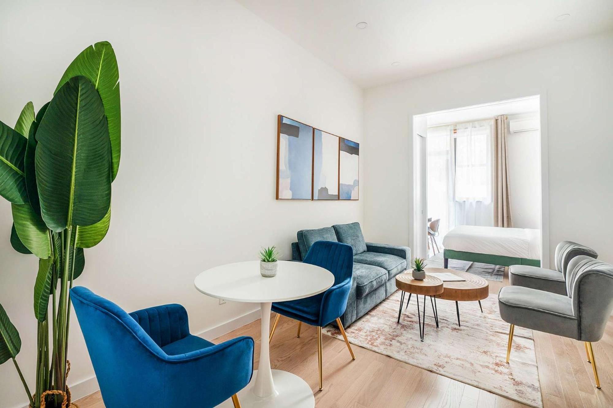 319-b Sleek Modern 1br W Outdoor Space Union Square Wd In Unit * New York