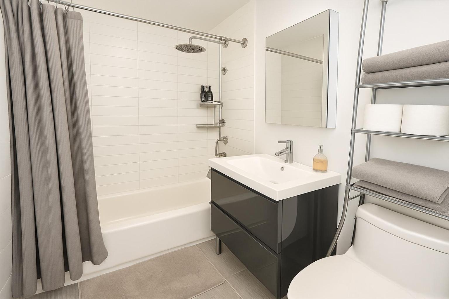 Apartment Modern With Private Bathroom And Kitchen New York