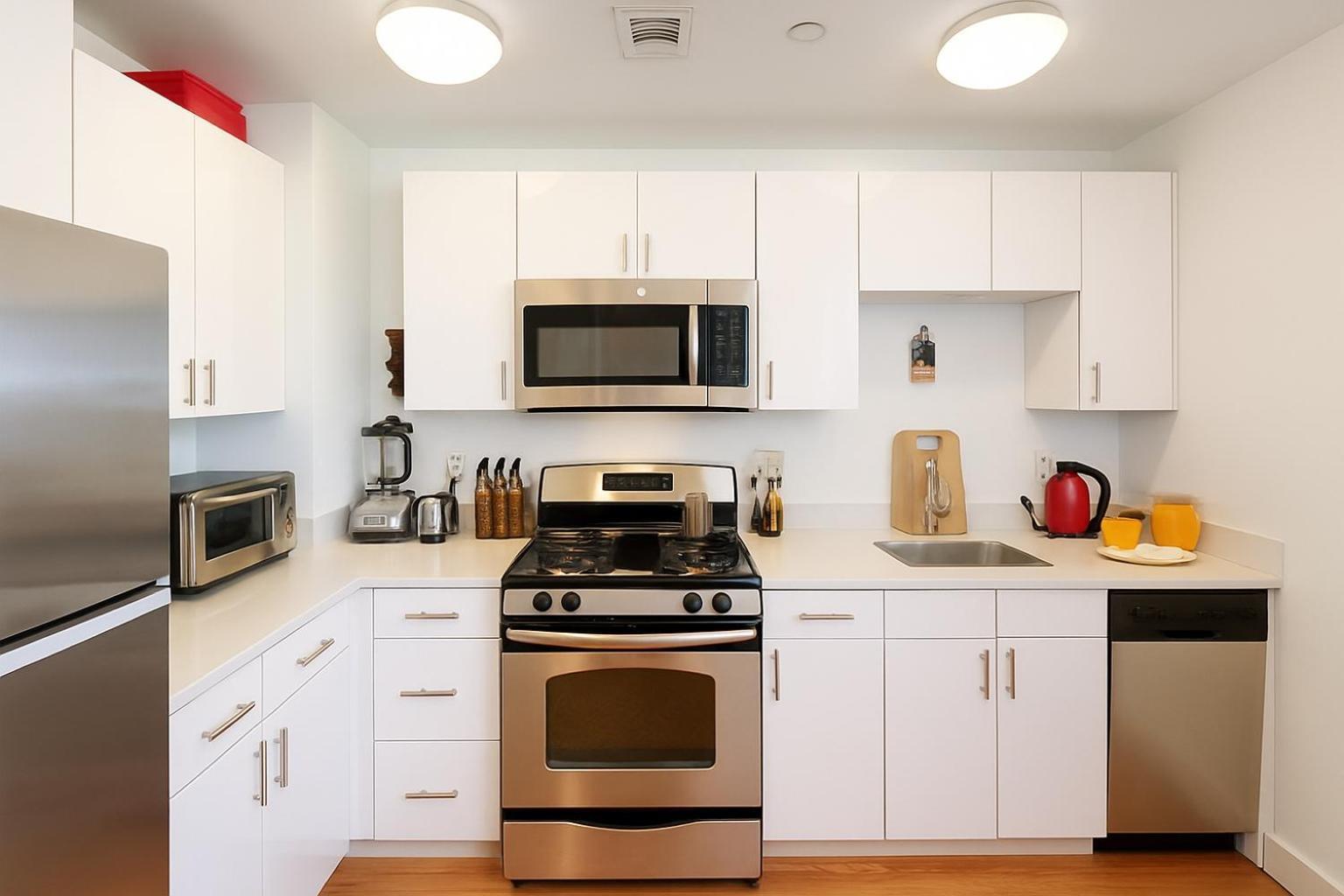 Apartment Modern With Private Bathroom And Kitchen