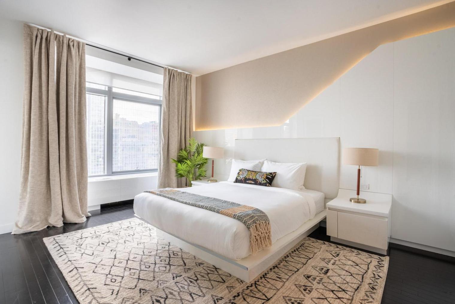Financial District 1br W Wd Gym Elevator Nyc-1364 *