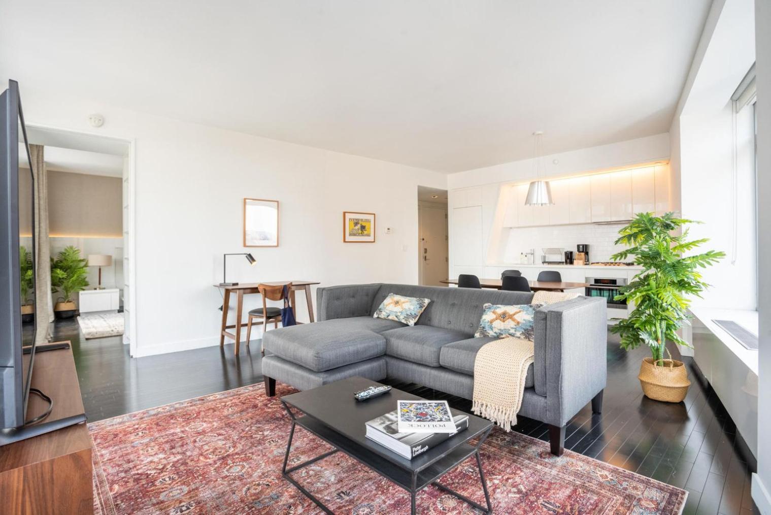 Apartment Financial District 1br W Wd Gym Elevator Nyc-1364