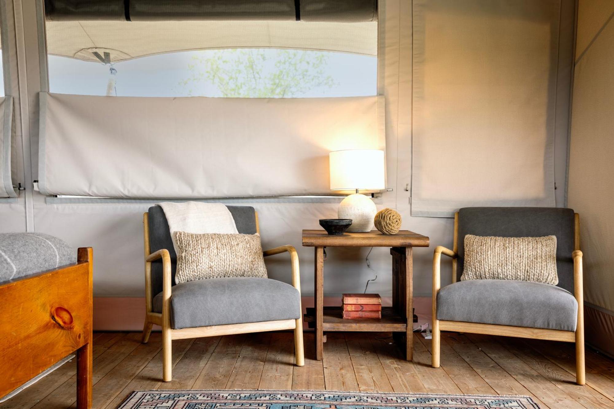 Collective Retreats Governors Island Campingplatz New York