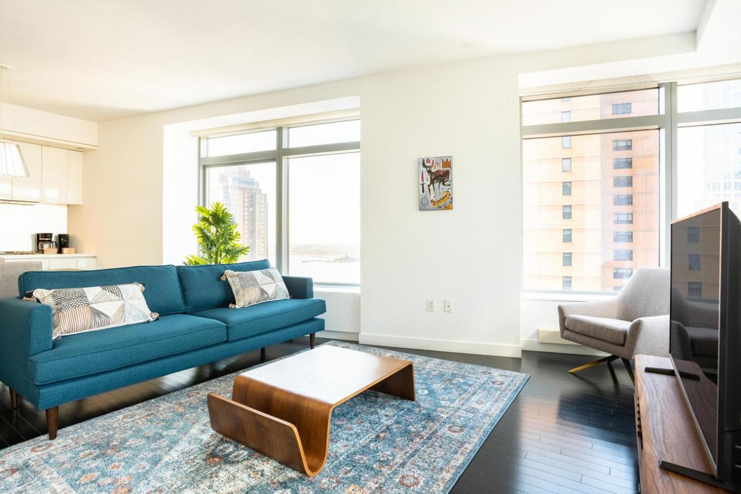 Tribeca 1br W Roof Deck Nr World Trade Center Nyc-1356 *
