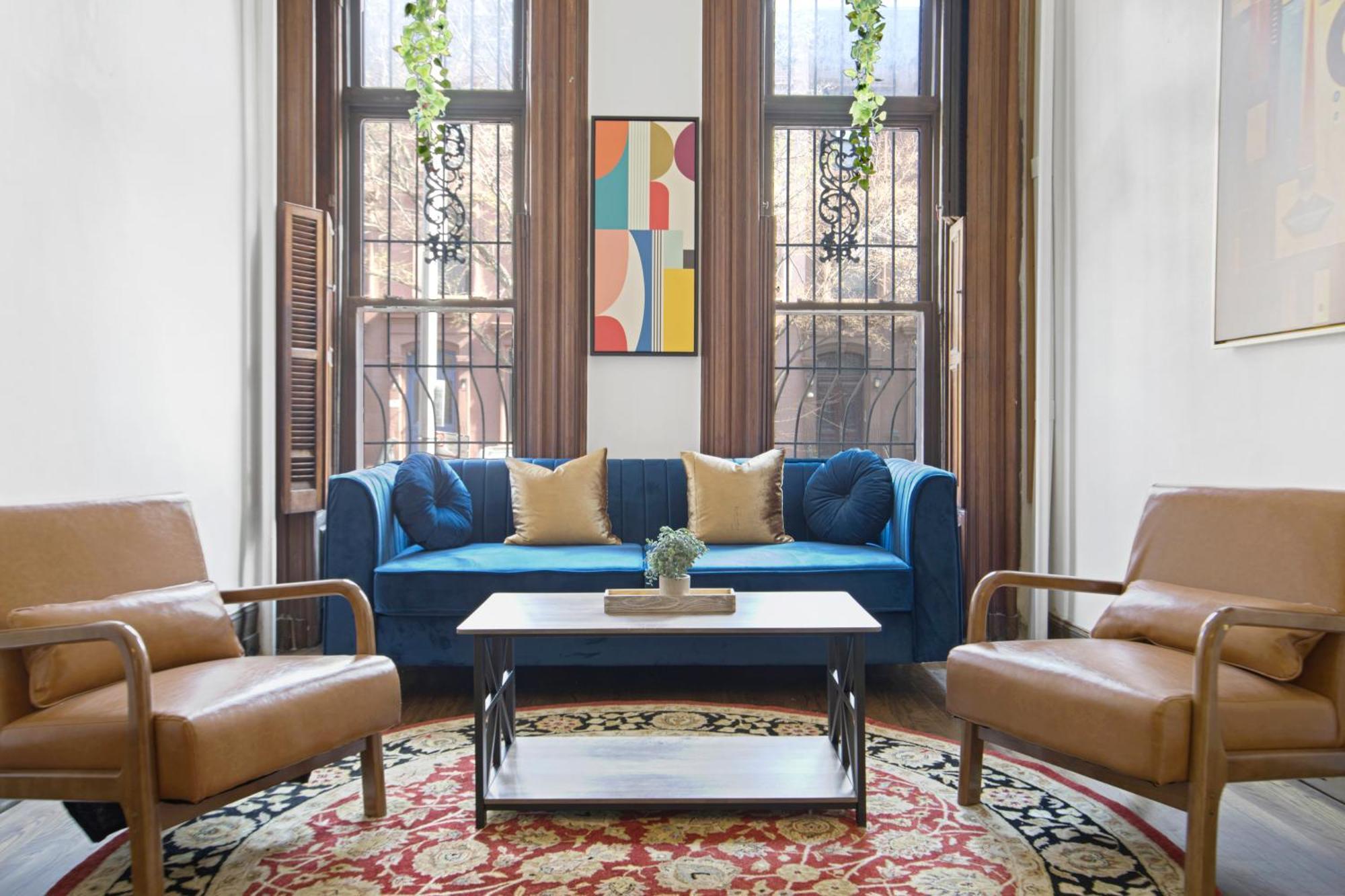 3Br Nyc Brownstone Game Room Backyard Patio * New York