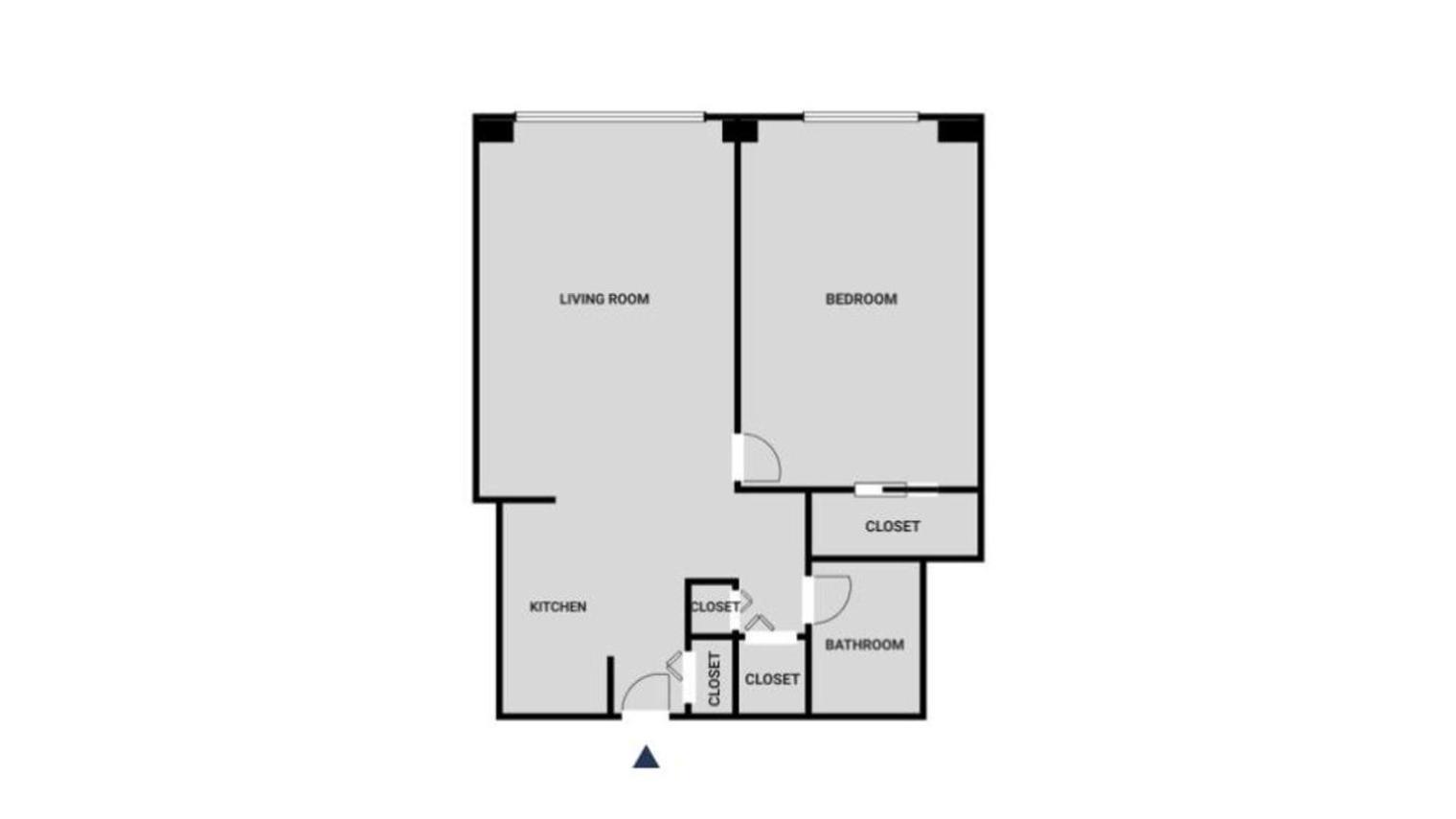 Apartment Uws 1br W Doorman Gym Nr Park Nyc-1323 *