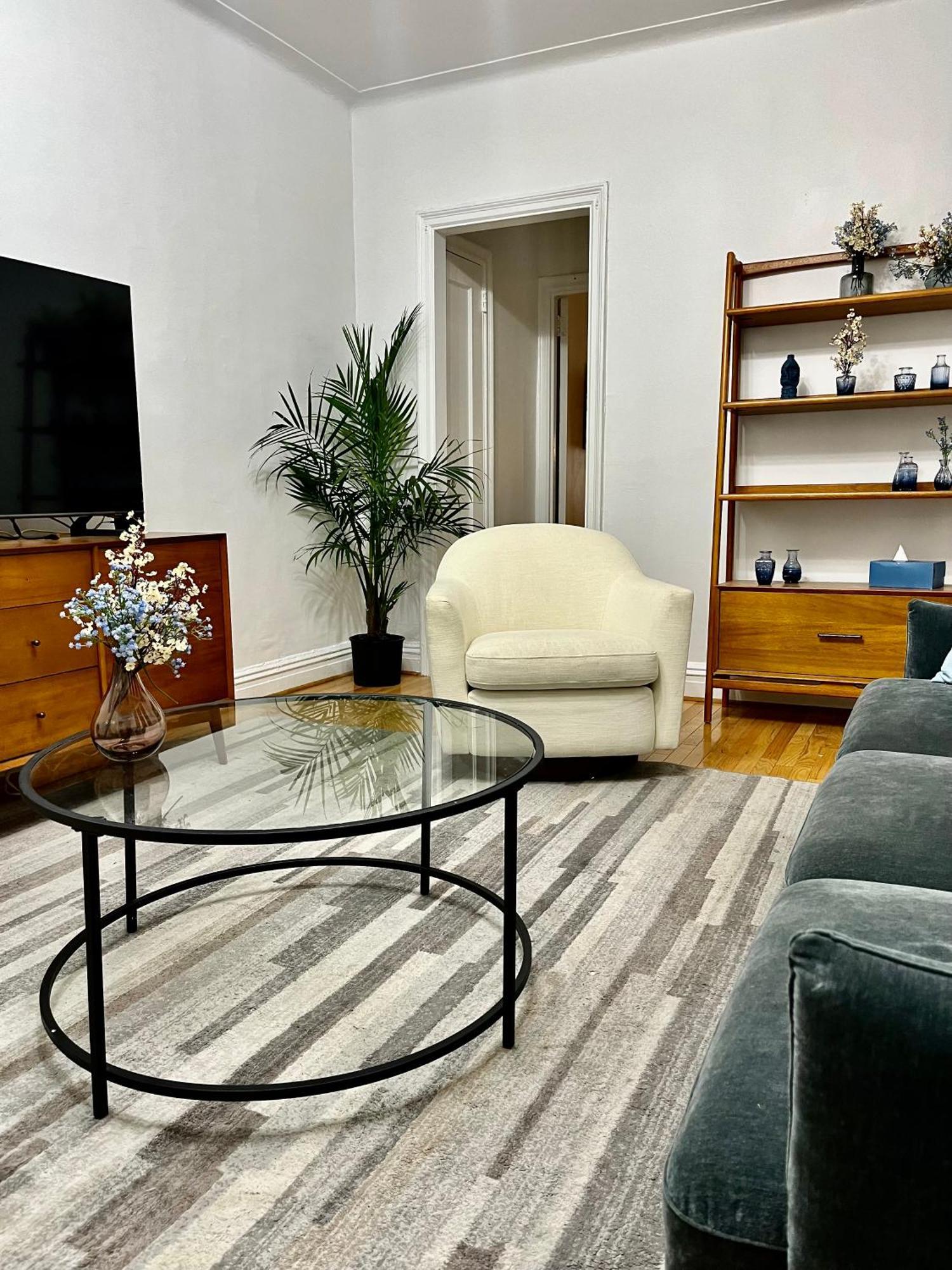 West Village Blue Apartment New York