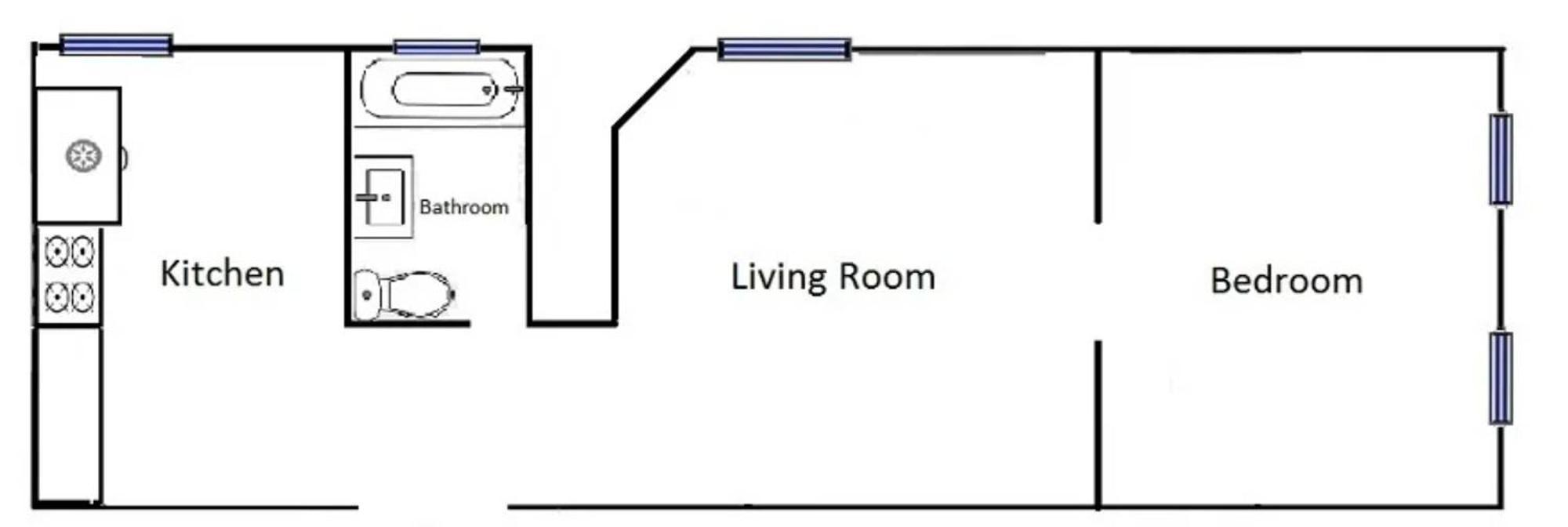 211-3 Prime Union Square Large 1br Great Value