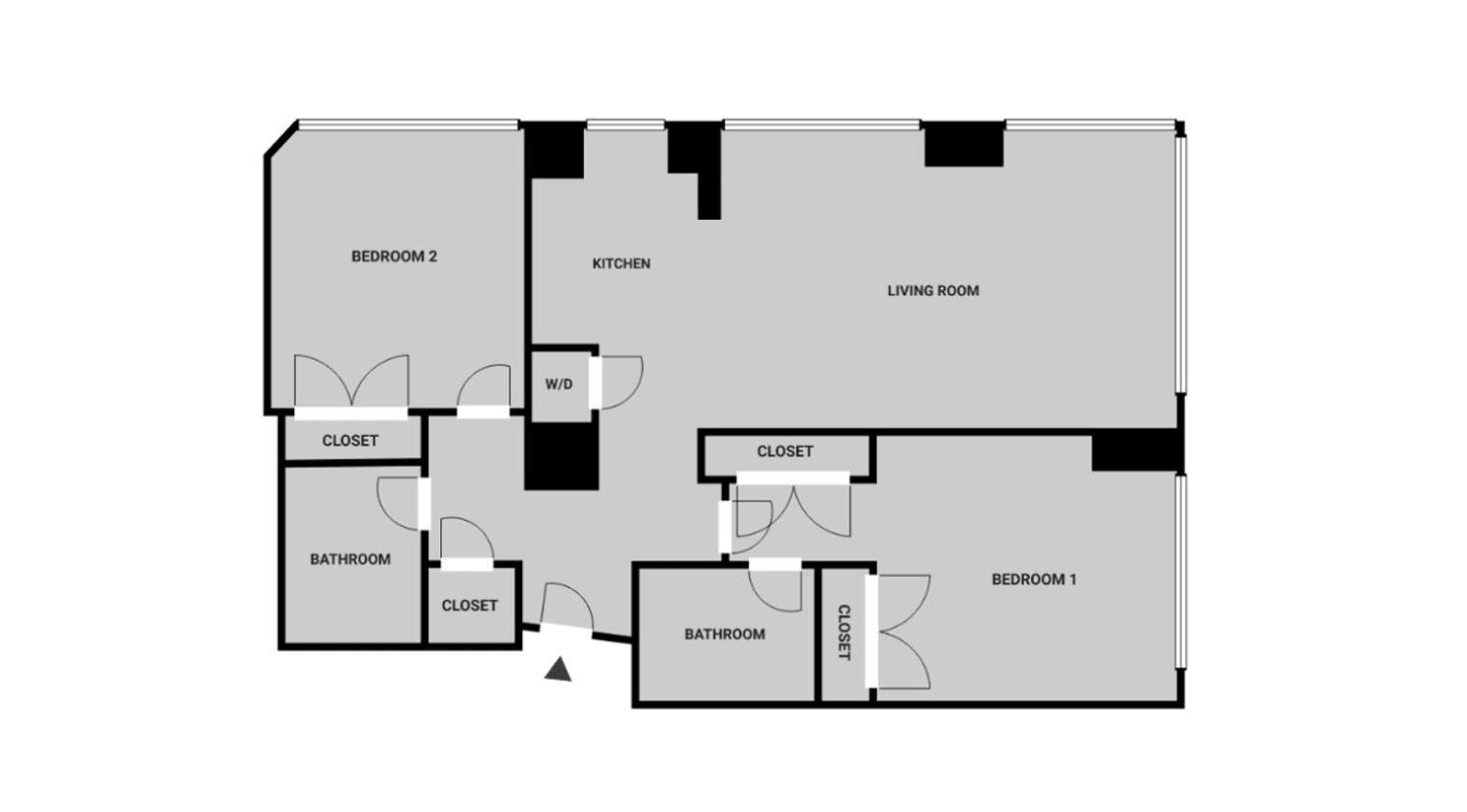 Appartement Blueground Hells Kitchen Wd Nr Times Sq Nyc-1819 New York