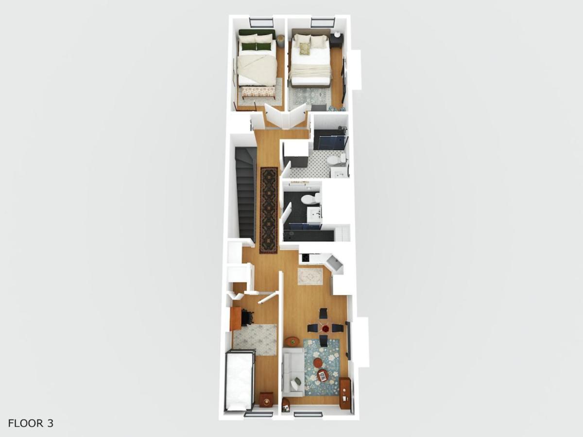 Apartment 3br Brownstone Near Subway & Columbia Uni New York