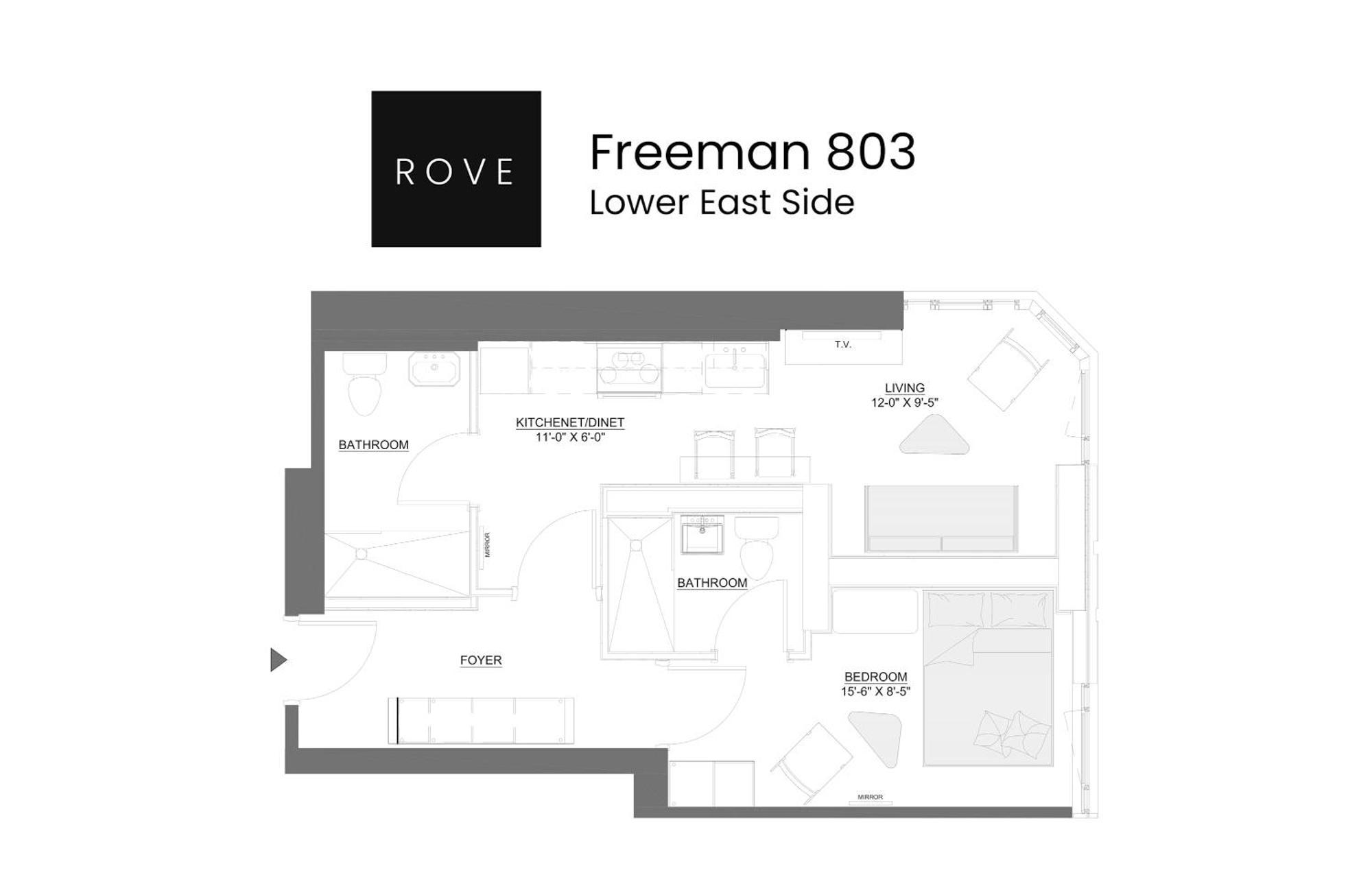 Freeman 803 By Rove Travel - 1br With Shared Amenities Holiday home