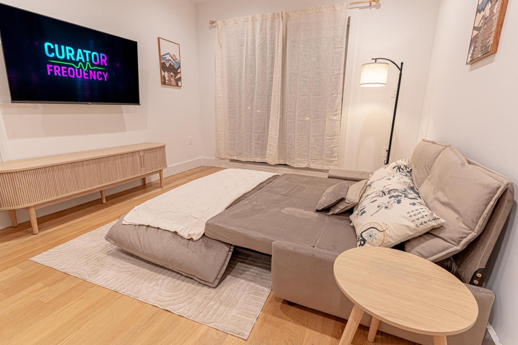 Apartment Japandi Cozy In Brooklyn & Balcony New York