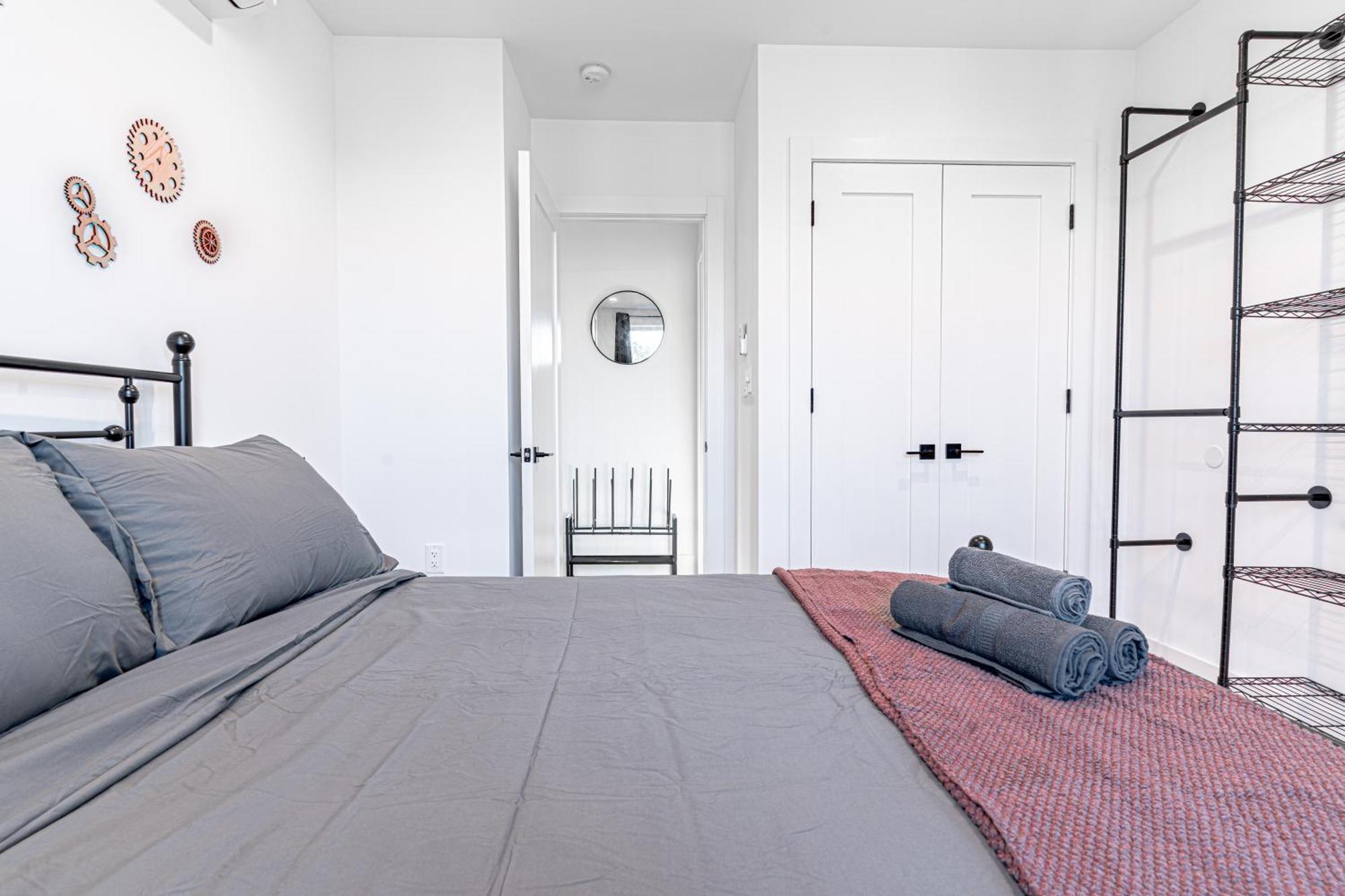 Industrial Style Brooklyn Retreat W Balcony New York