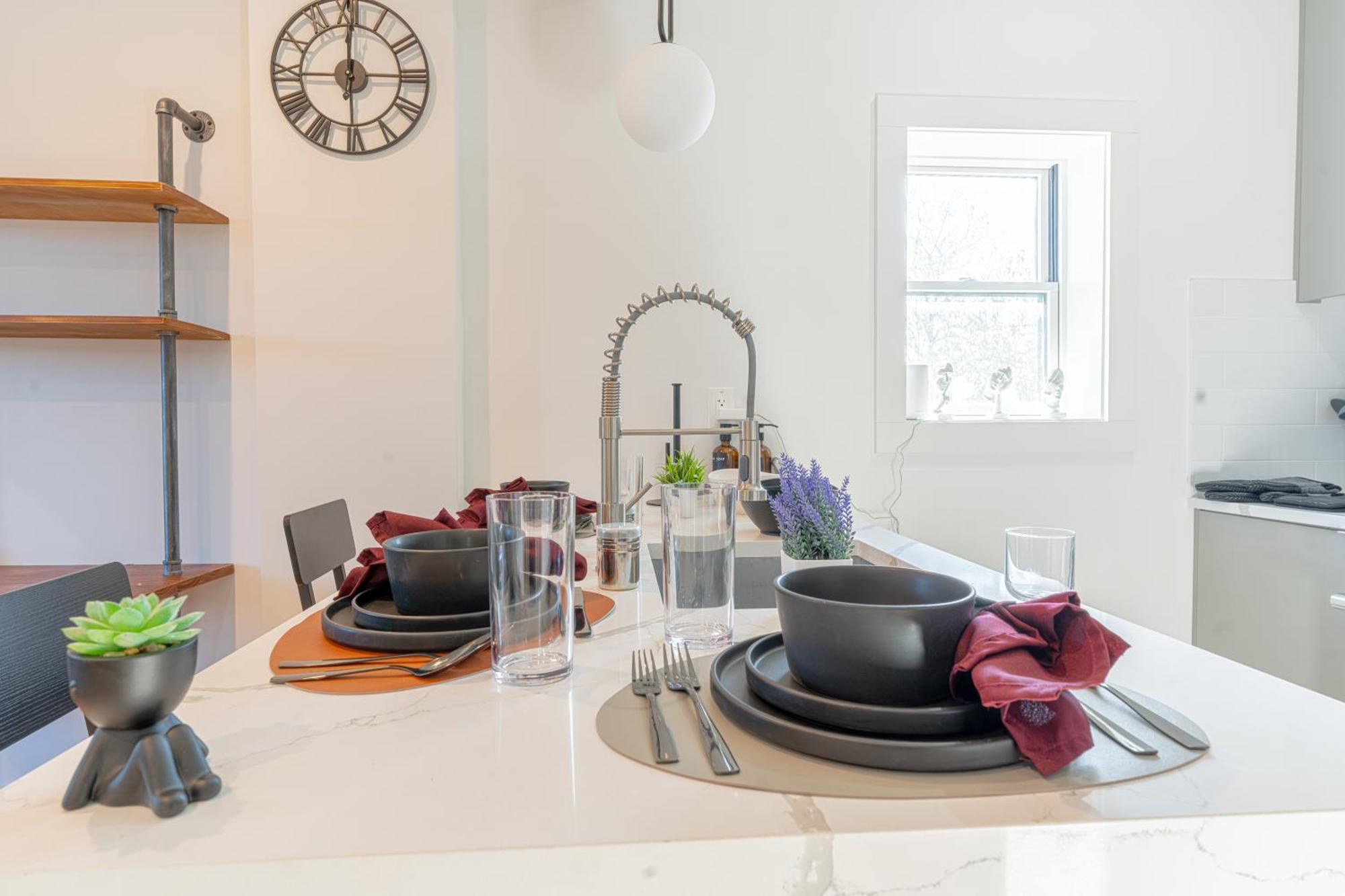 Industrial Style Brooklyn Retreat W Balcony