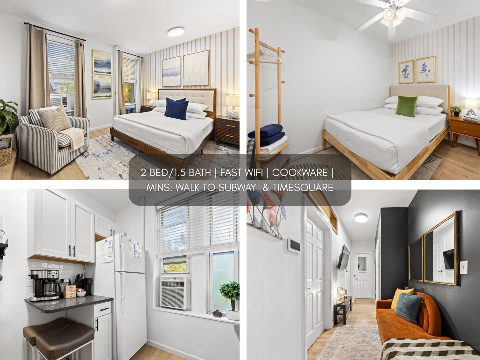 Convenient 2br - Walking Distance To Times Square Apartment New York