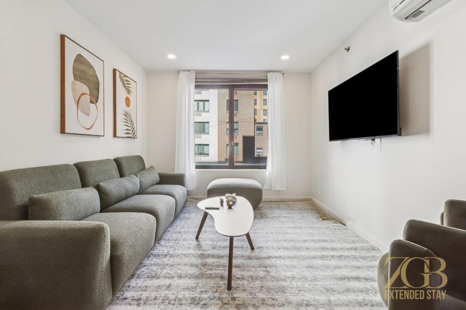 Stylish 2-bedroom Near Park - Laundry - Elevator Apartment *