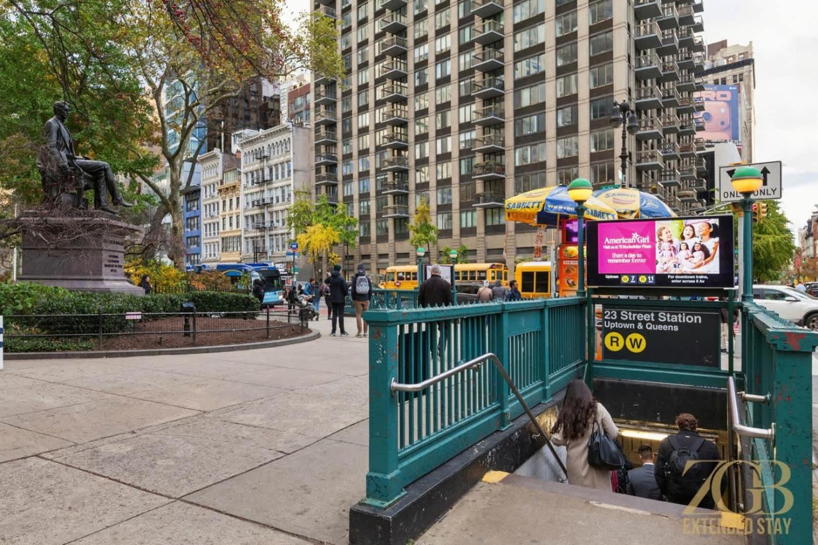 Modern 2br With Wd In Elevator Building In Nomad Apartment *