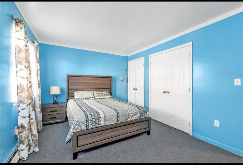 Large 3-bedrooms/2-bath Apt, One Block To Train *