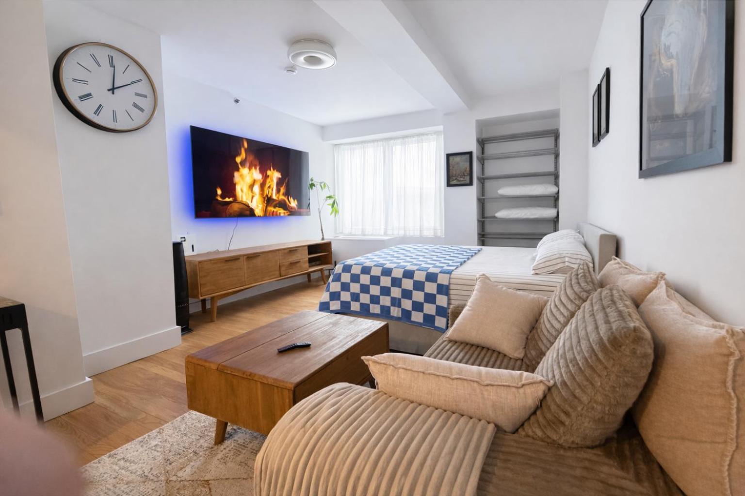 Apartment Nyc With Private Bathroom & Kitchenette New York