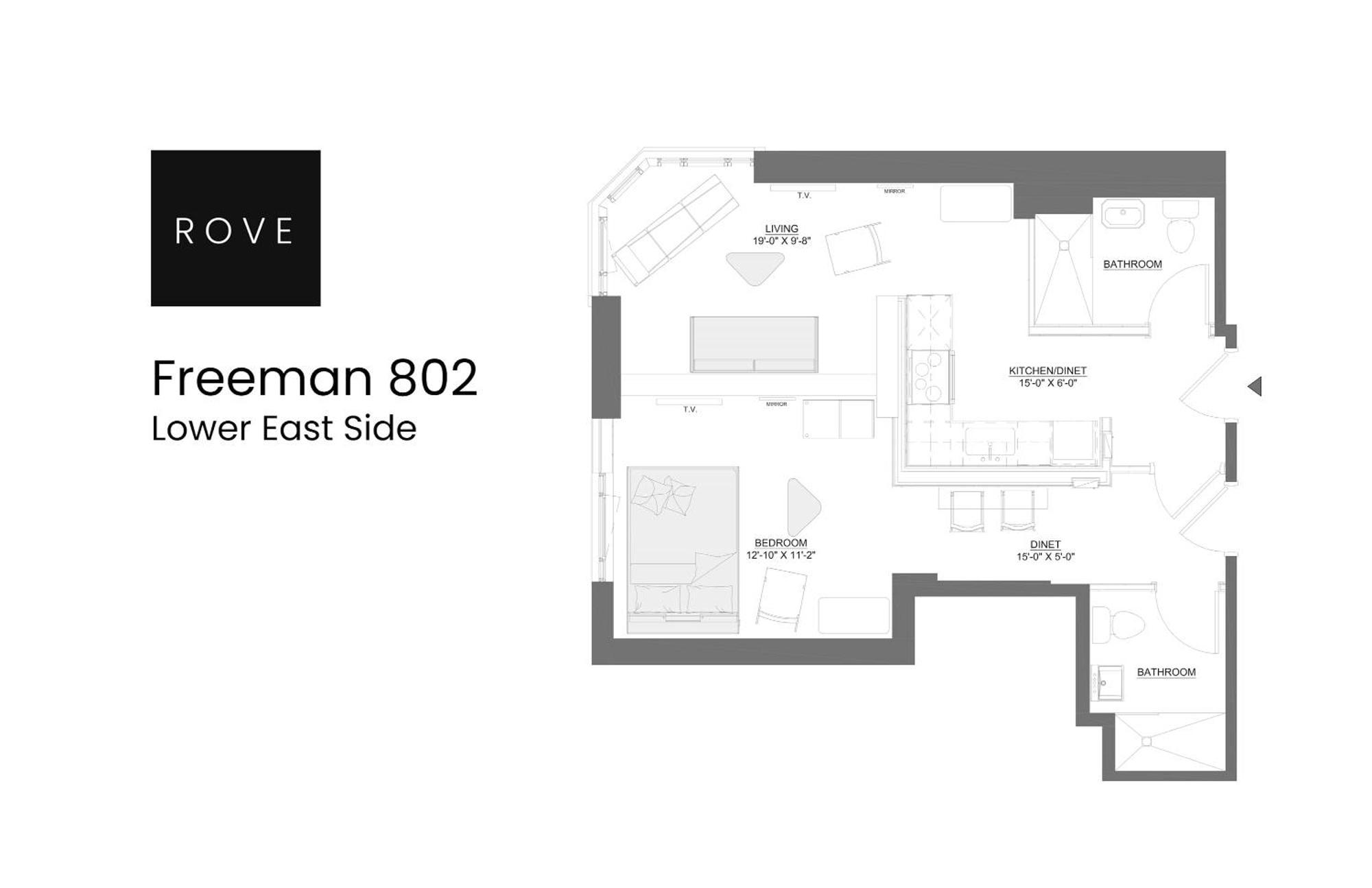 Freeman 802 By Rove Travel - 1brcondo With Shared Amenities Holiday home