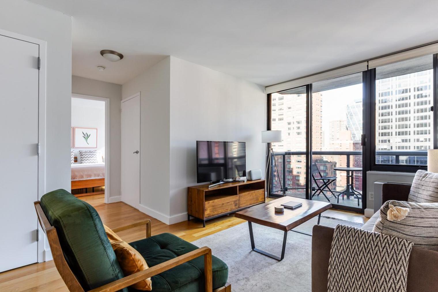 Apartment Blueground Midtown West Gym Ac Nr Times Sq Nyc-1741 *