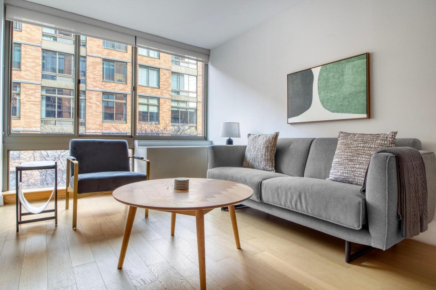 Chelsea 1br W Doorman Wd Nr West Village Nyc-1385 *