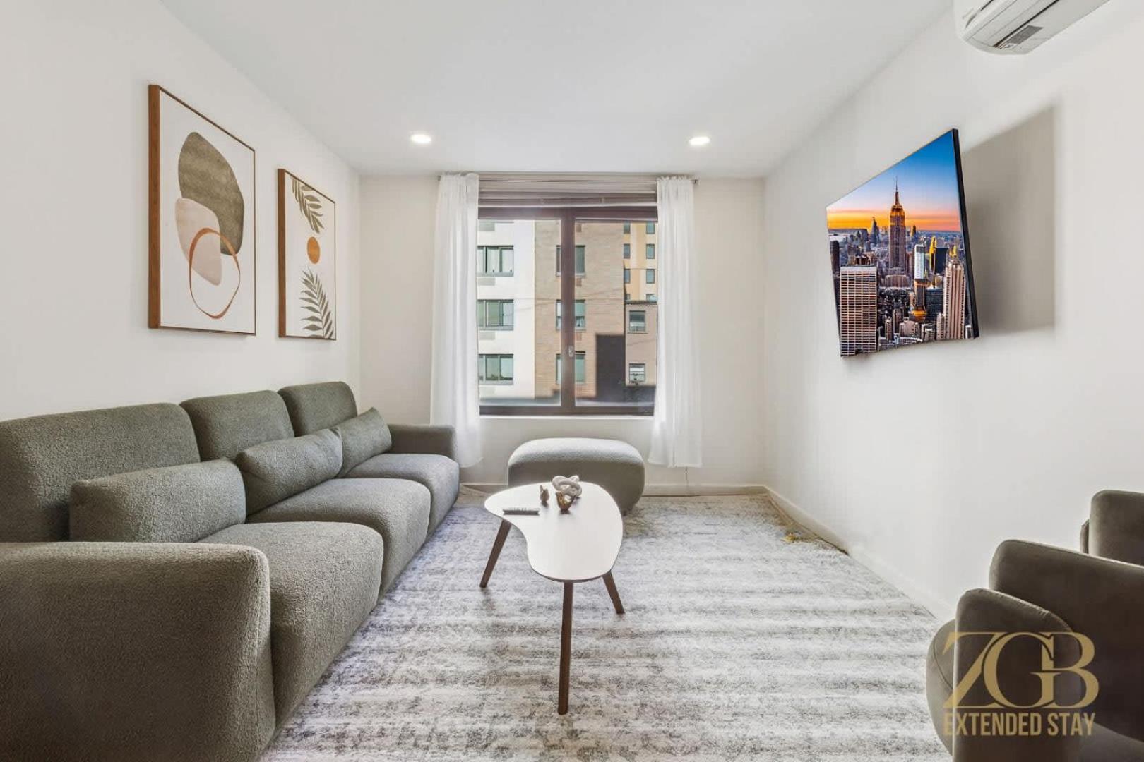 Stylish 2-bedroom Near Park - Laundry - Elevator Apartment New York