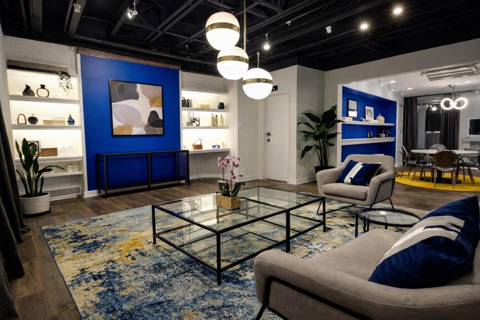 Modern Loft Apartments, Stylish Design Near Midtown Apartment *
