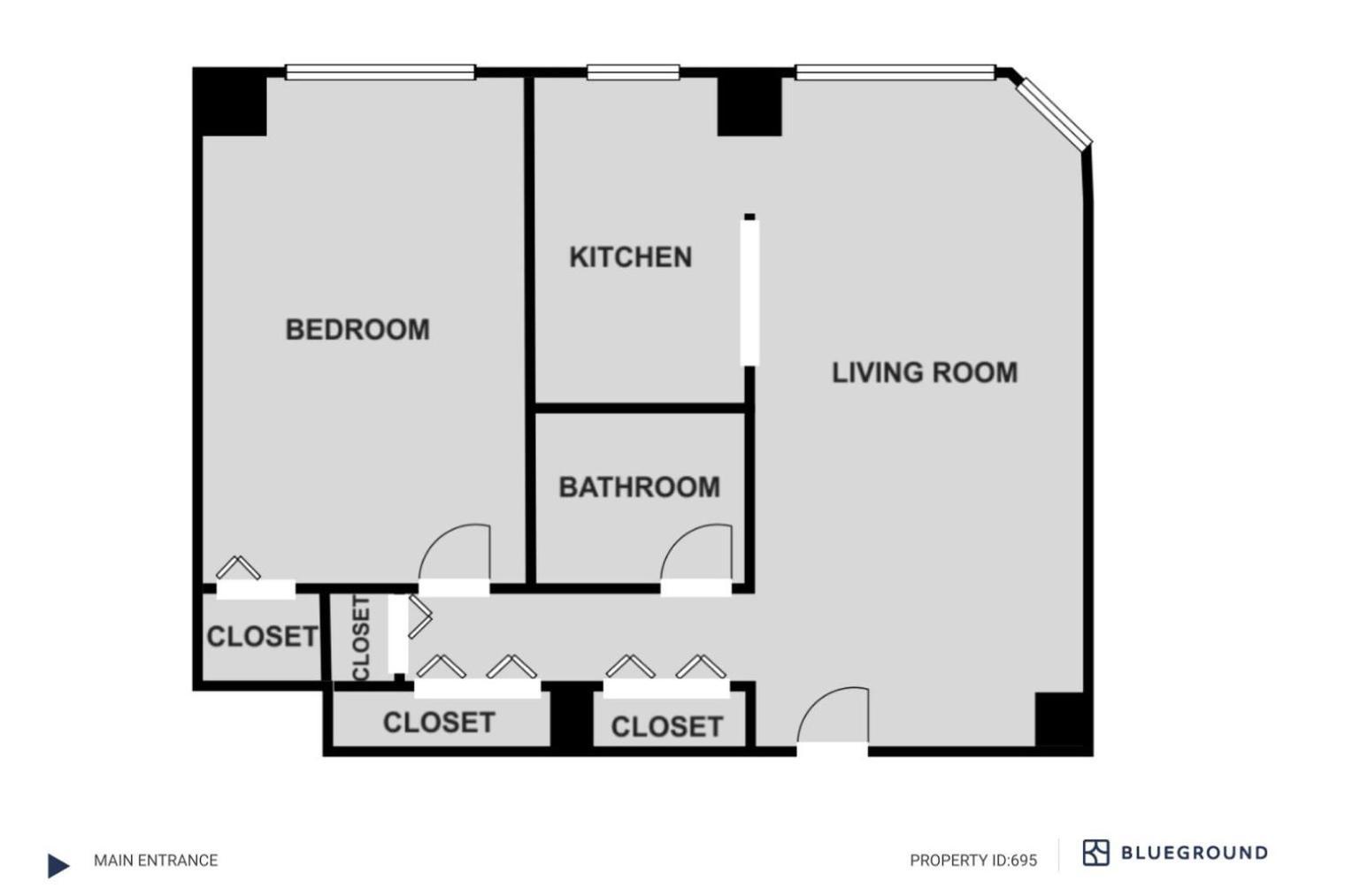 Apartment Blueground Murray Hill Fitness Center Nr East River Nyc-695