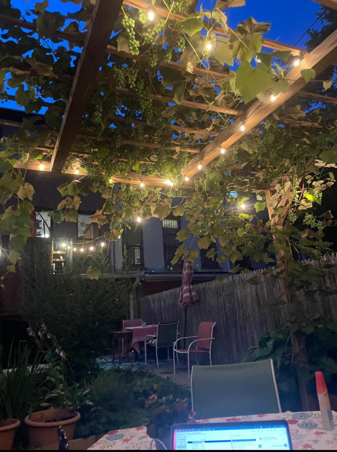 Enchanting Brownstone With A Magical Garden Apartment New York