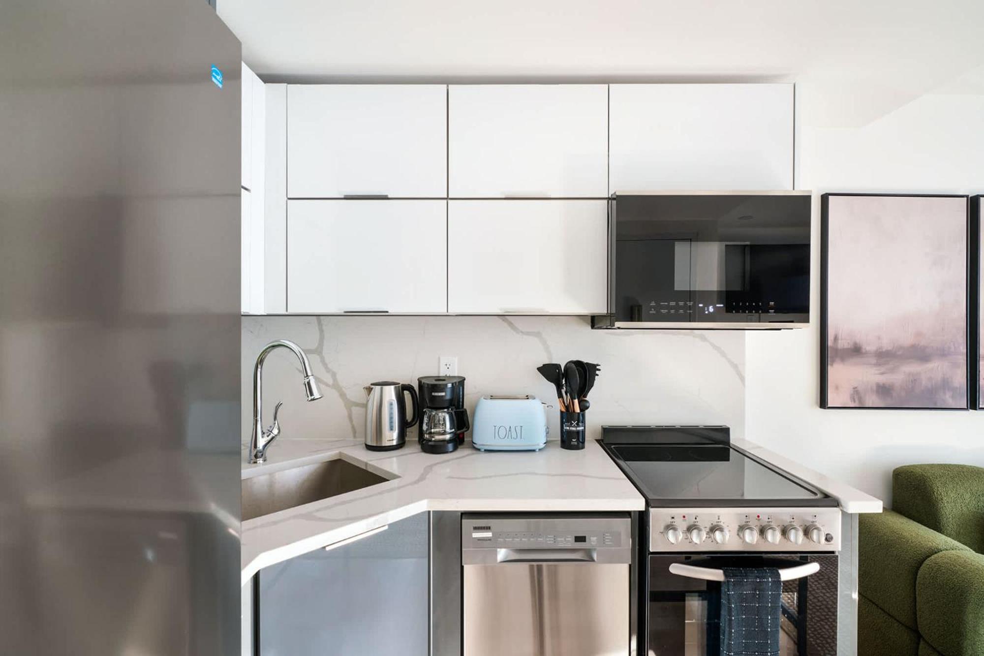 Apartment 22nd Sleek Modern 1br Gramercy New York