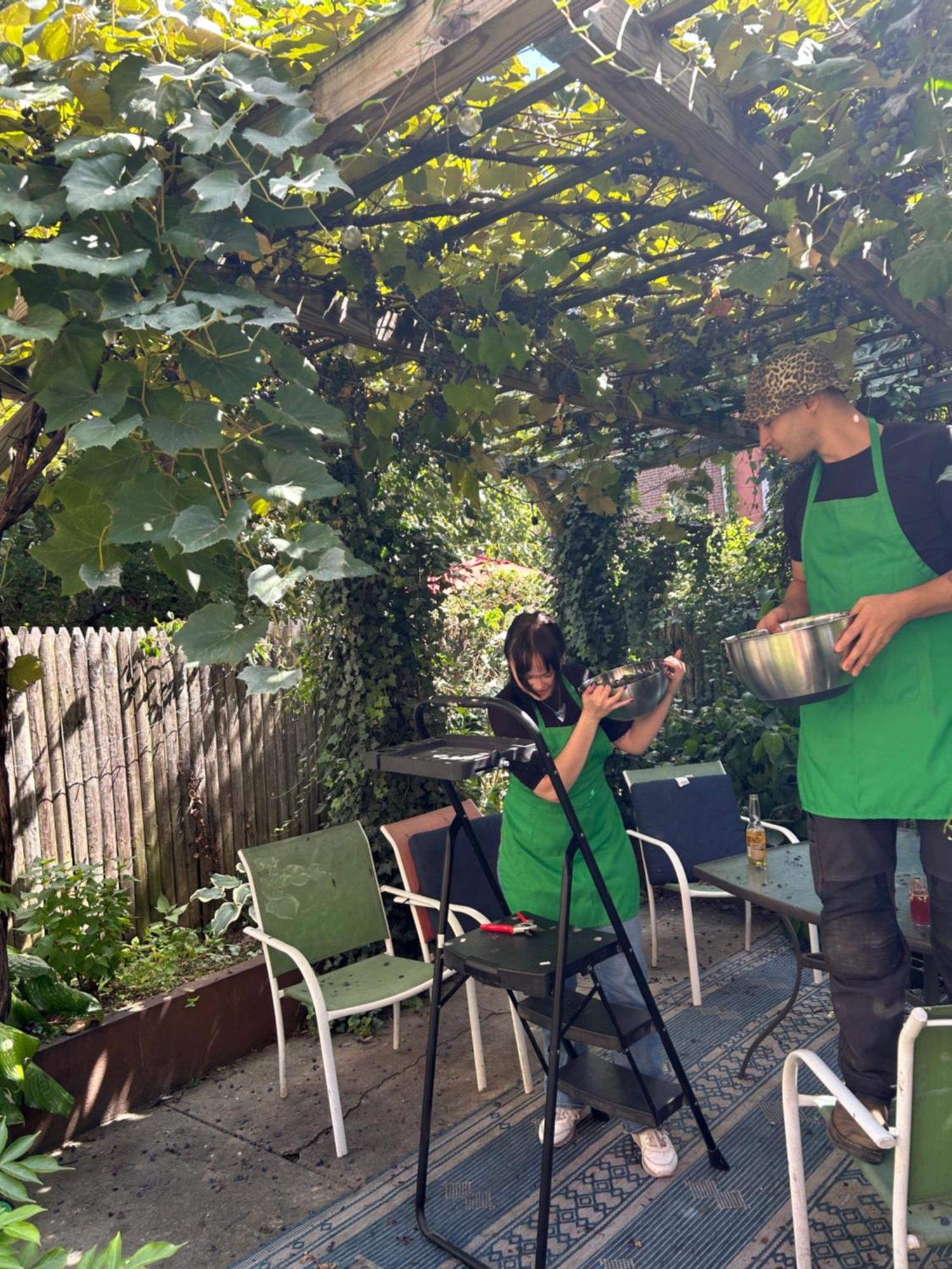 Enchanting Brownstone With A Magical Garden Apartment