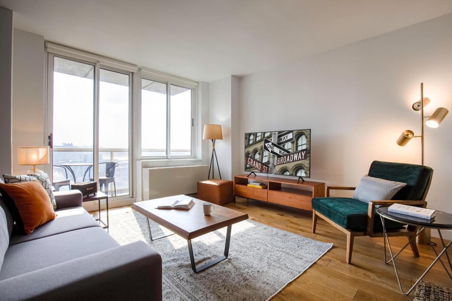 Hells Kitchen 1br W Gym Doorman Lounge Nyc-249 New York