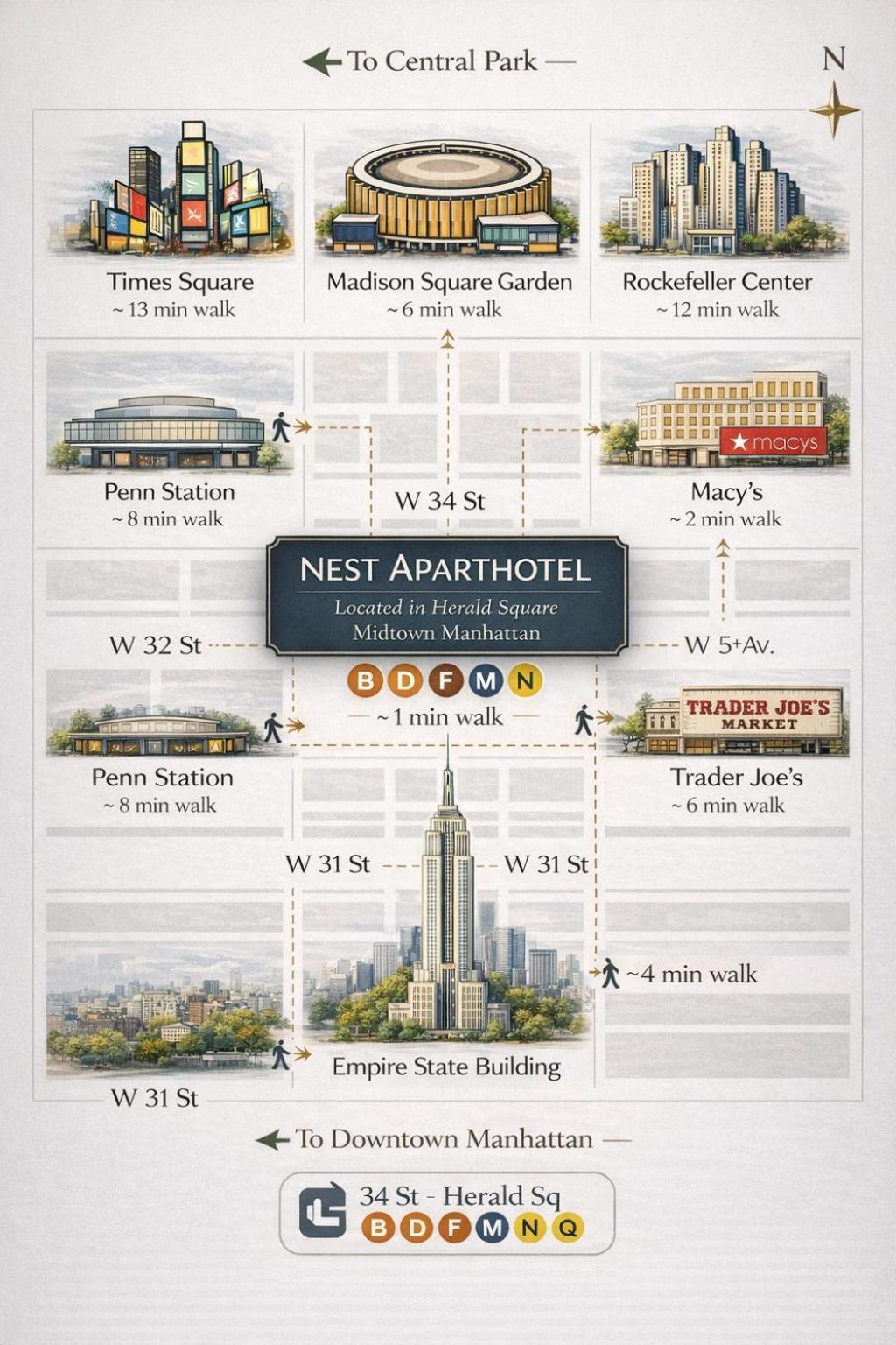 Nest Broadway 3* New York