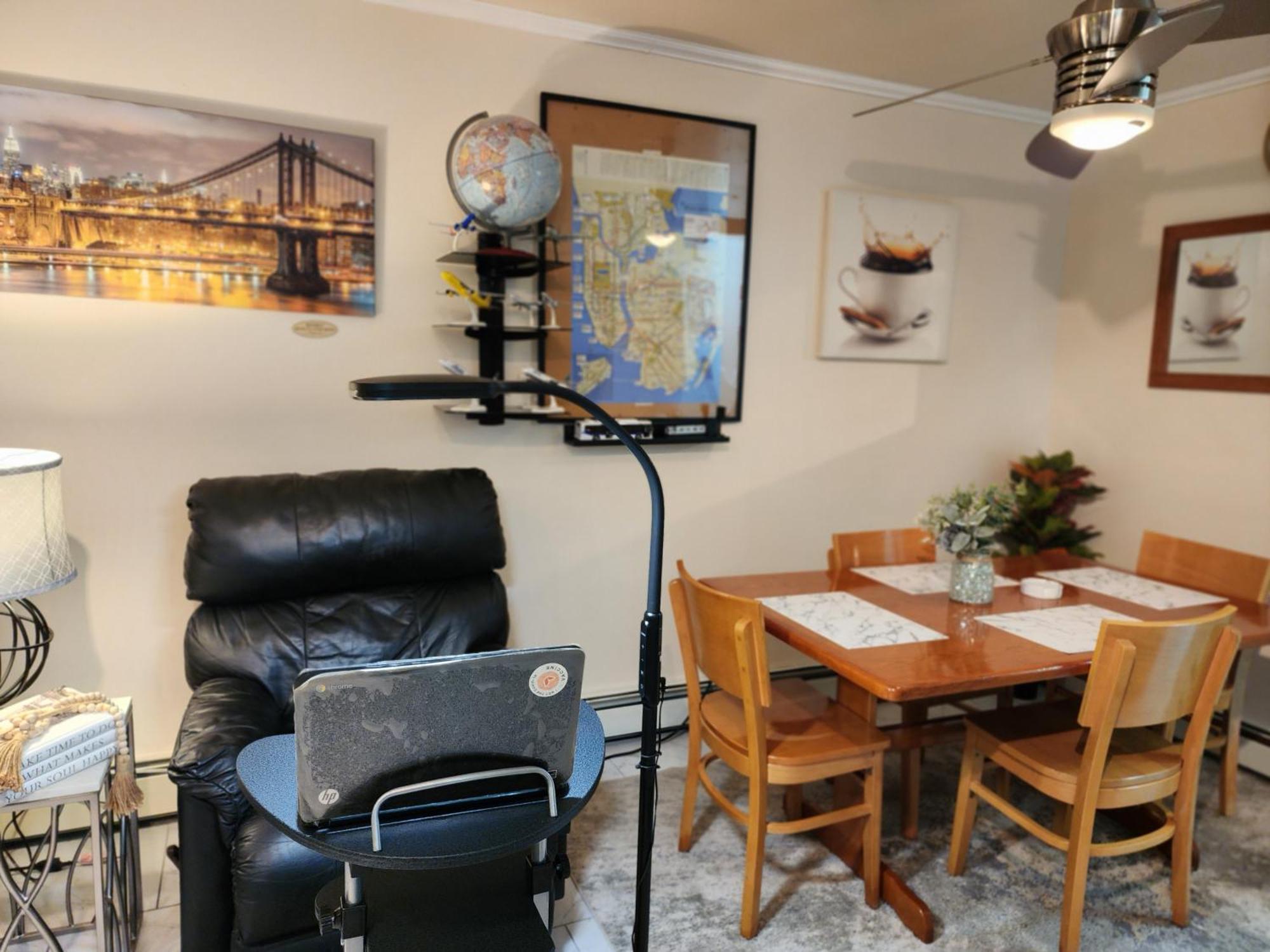 Two-bedroom Serviced Apartment: High-speed Wi-fi & Bi-monthly Housekeeping