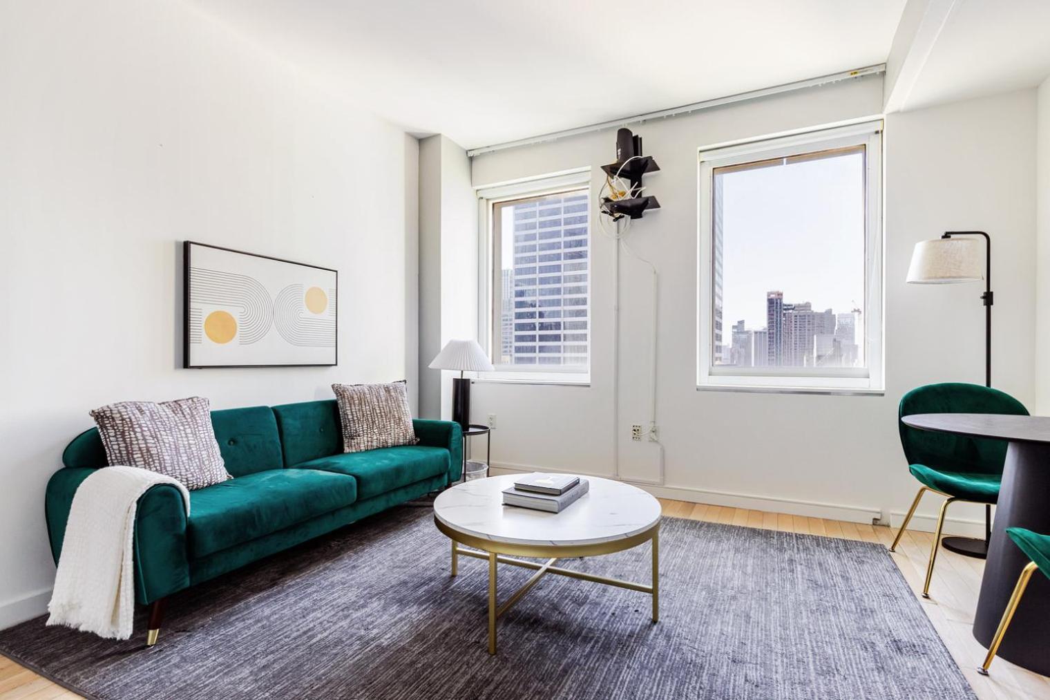 Apartment Blueground Midtown S Gym Roof Nr Times Sq Nyc-1791 *
