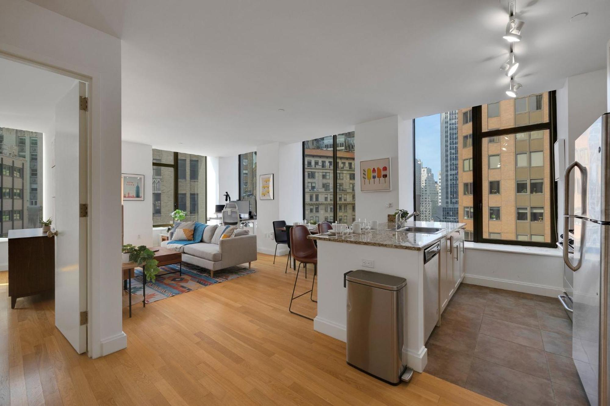 Fidi 1 Bedroom W Work Setupby Anyplace - 11688 Apartment