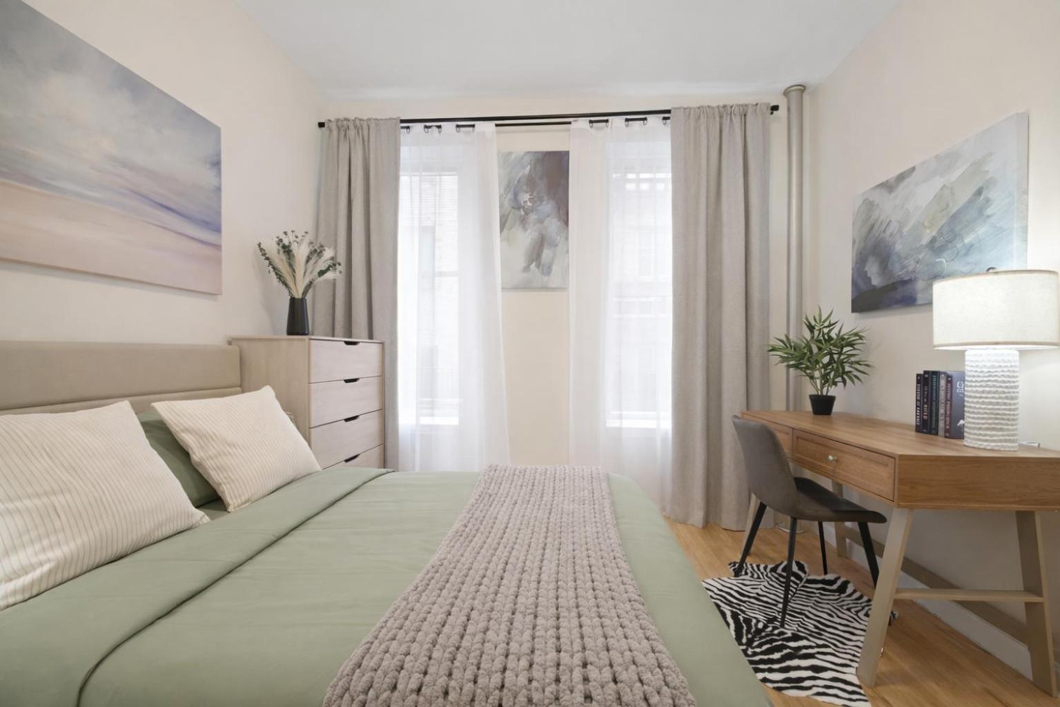 Bright 3bd Unit Close To Columbia & Park Apartment New York