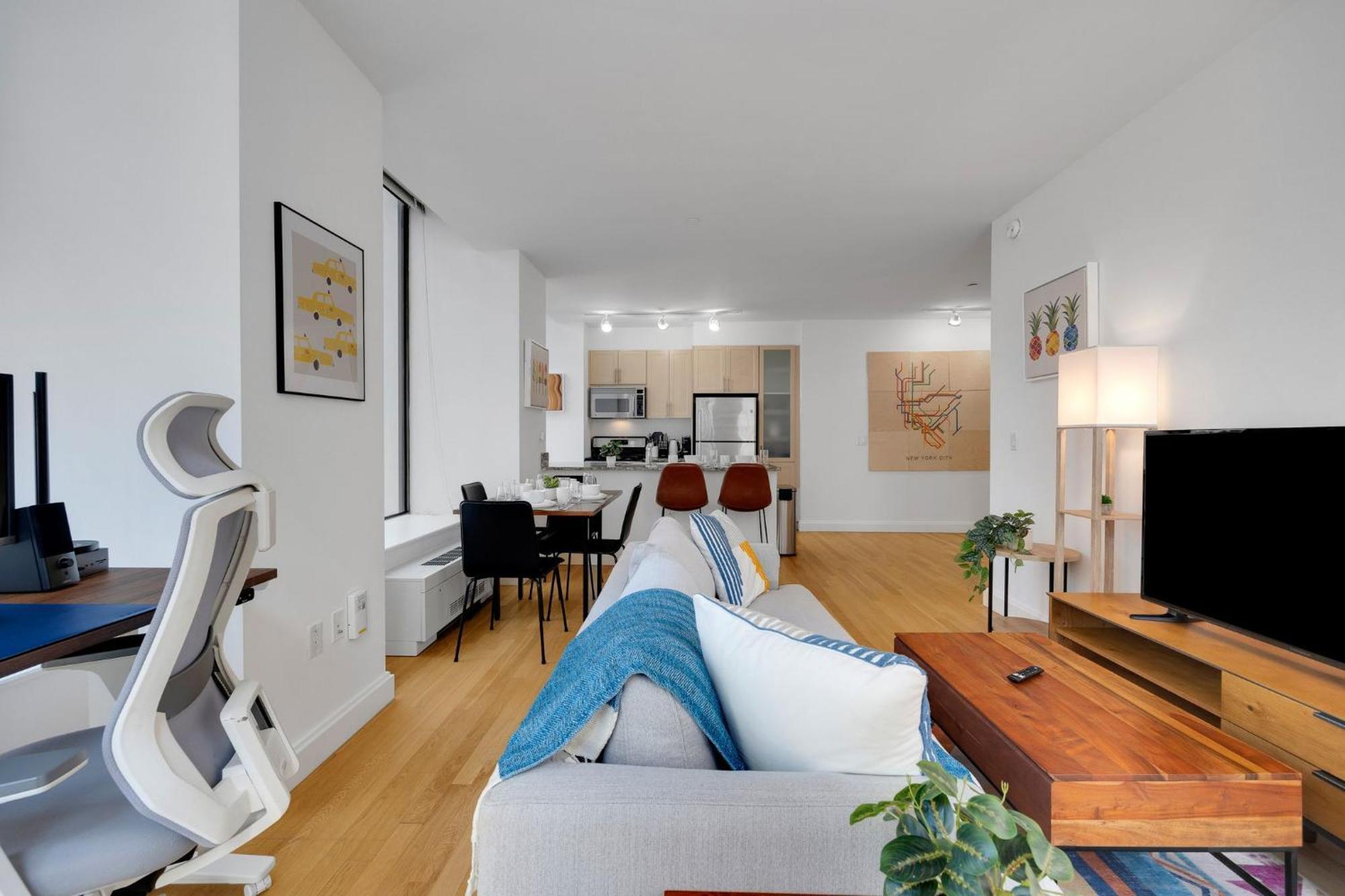 Fidi 1 Bedroom W Work Setupby Anyplace - 11688 Apartment *