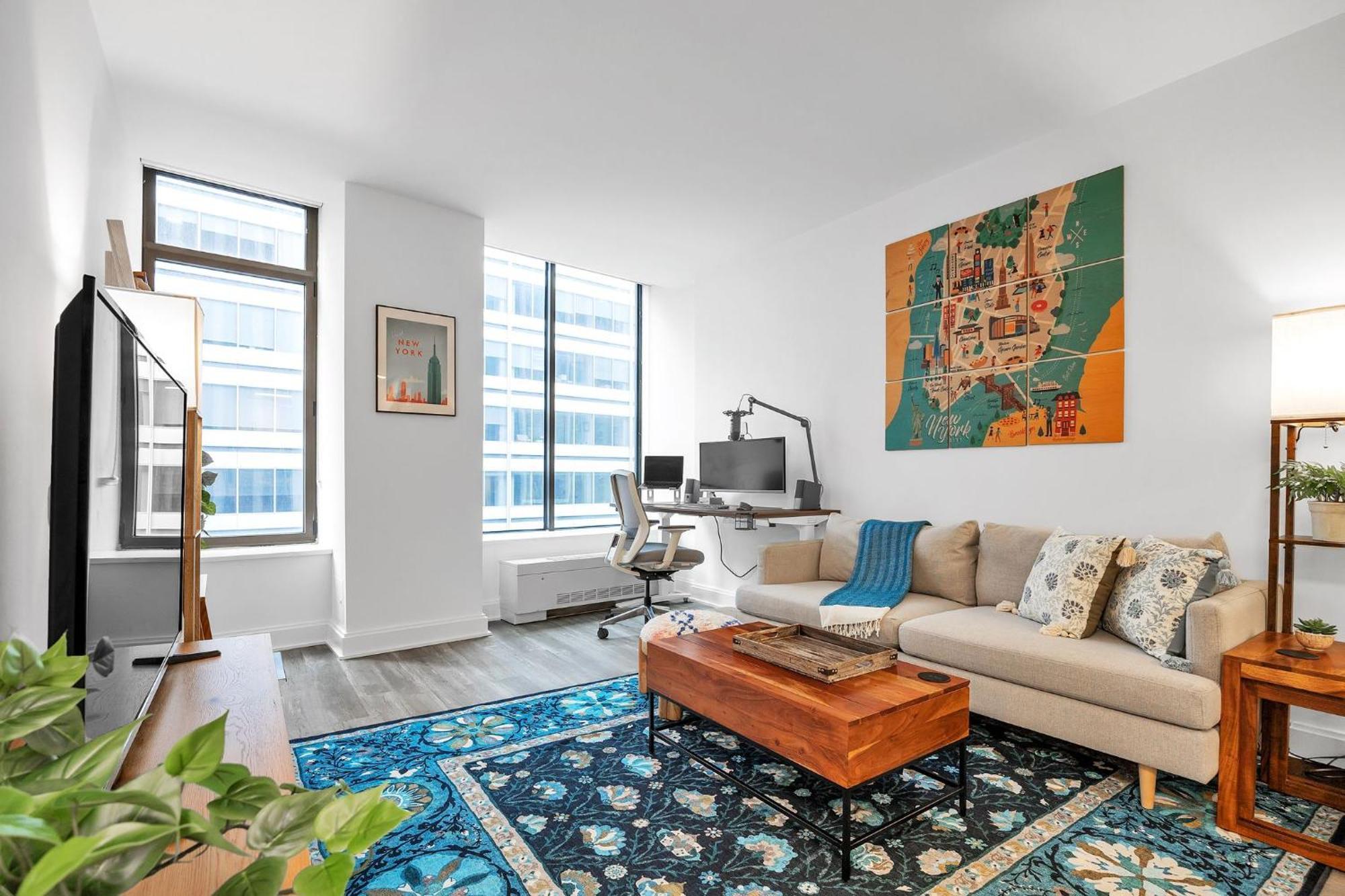 Apartment Fidi 1 Bedroom W Work Setupby Anyplace - 11667 New York