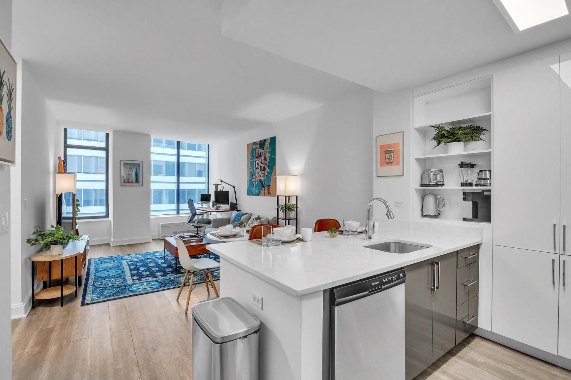Fidi 1 Bedroom W Work Setupby Anyplace - 11667 New York
