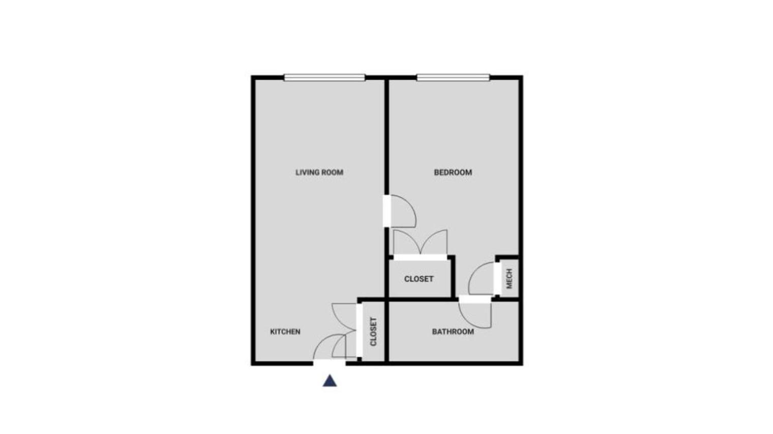 Uws 1br W Doorman Elevator Nr Park Nyc-372 * New York