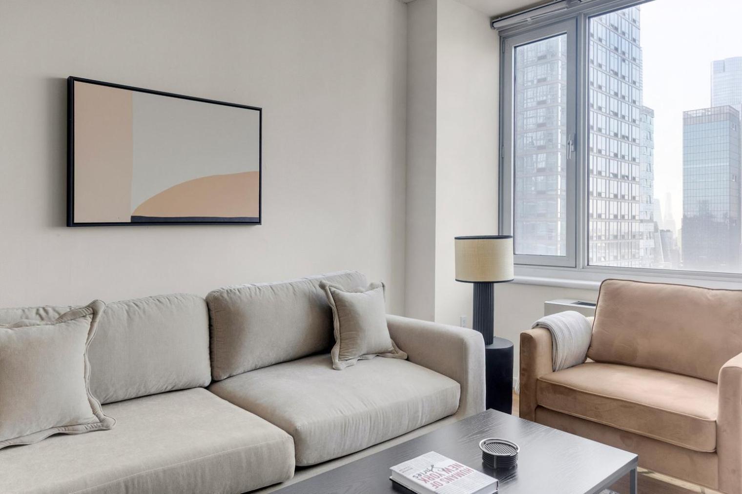 Apartment Blueground Hells Kitchen Fitness Center Nr Hudson River Park Nyc-1990 New York