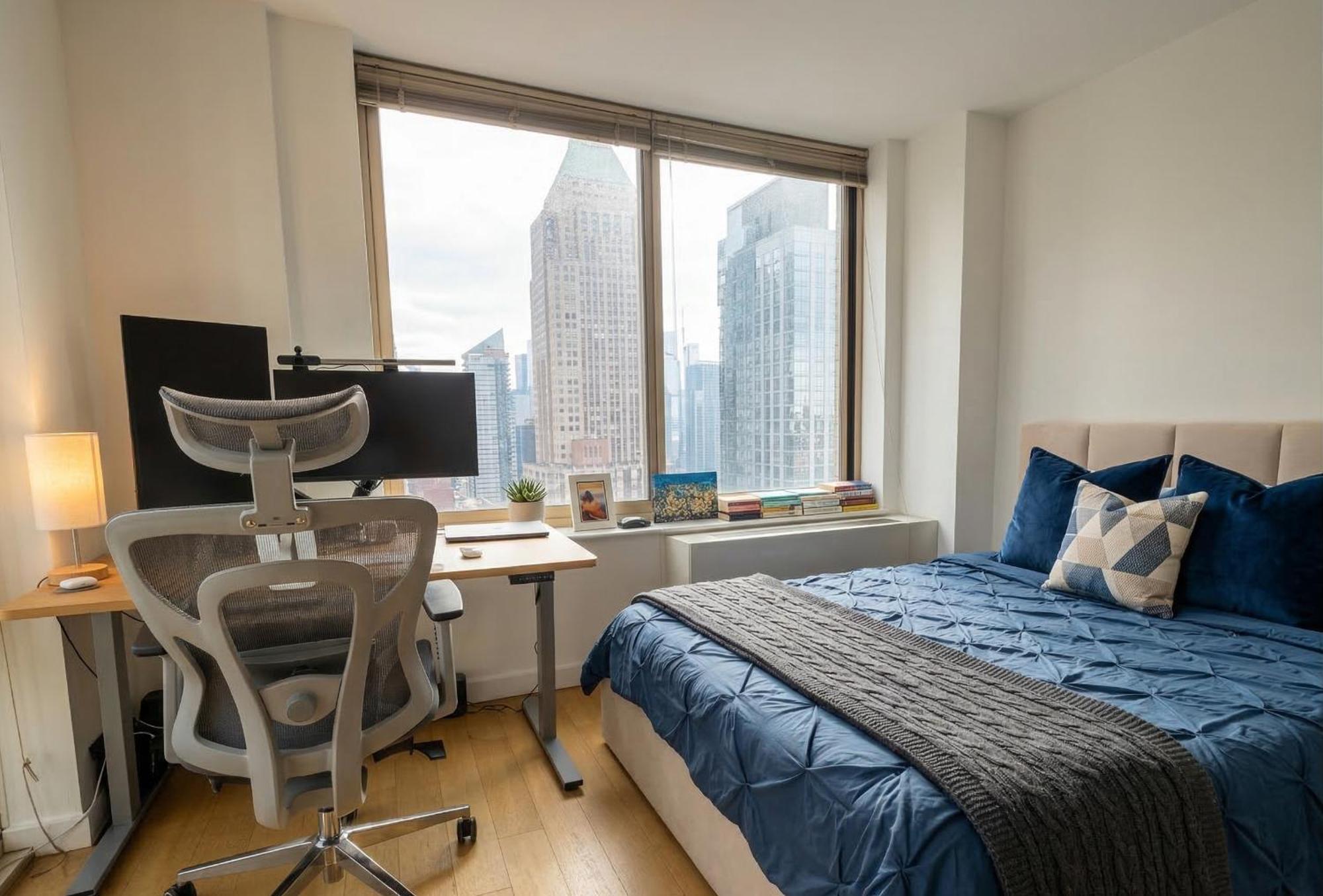 Apartment Midtown Manhattan Luxury 1br With Skyline Lifestyle *