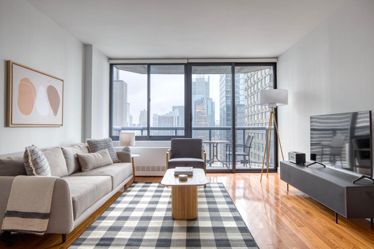 Midtown 2Br W Gym Doorman Nr Theater District Nyc-1226 Apartment *