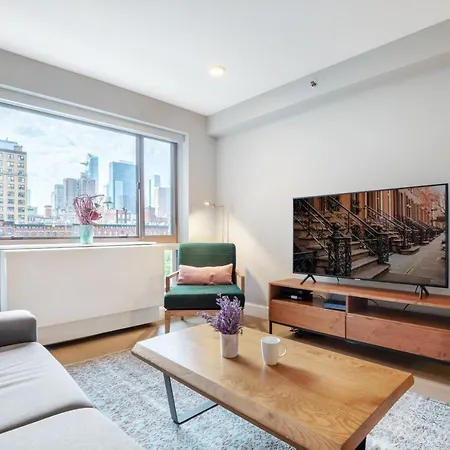 Theater District 1br Doorman Gym Garden Nyc-213 *