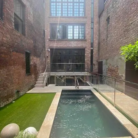Designer West Village Pool House Apartment New York