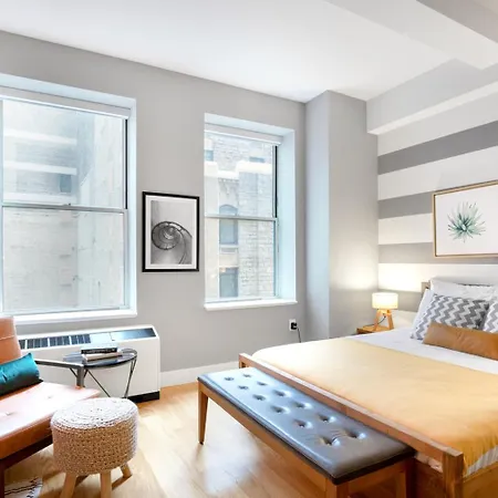 Apartment Fidi Studio W Gym Roofdeck Speakeasy Nyc-45